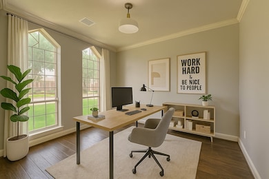 Study Virtually Staged and updated.