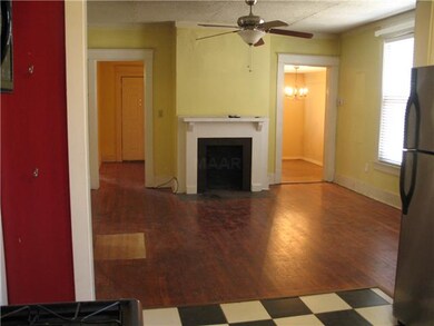 VIEW OF LIVING AREA FROM KITCHEN.   LARGE ROOM OPE