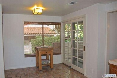 Eating area in the kitchen