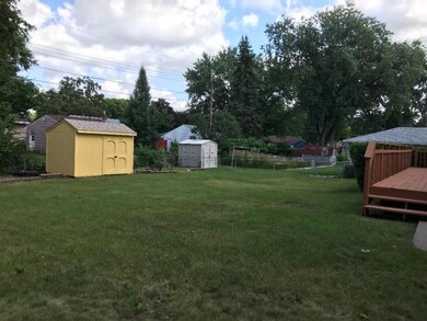 Fenced Yard with Shed