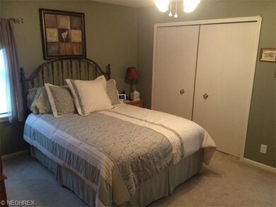 Master bedroom has california closets and lots of 
