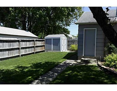 Exterior Back. Shed also!