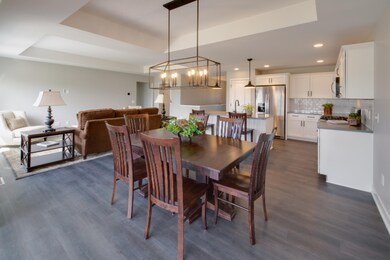 Dining room stock photo