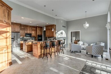 You will love the two sided fireplace, floor to ce