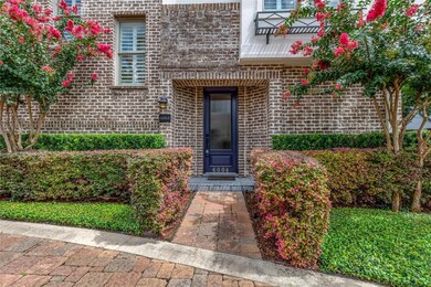 View of the front door from outside