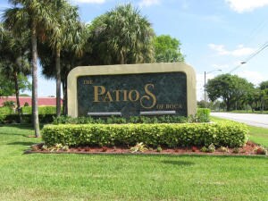 Patios Sign