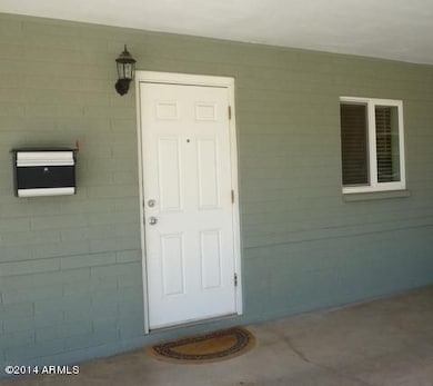 Carport Entrance