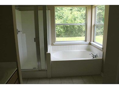Photo. Master bath includes garden tub and separat