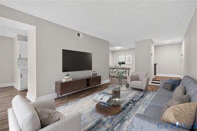 Virtually staged concept