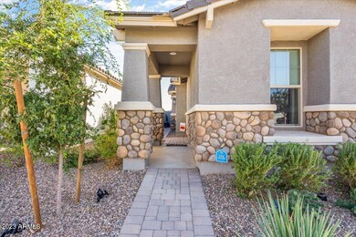 Covered Walk Way to Front Door