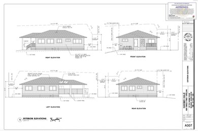 Typical house plan consist of 4 bedrooms, 2 baths,