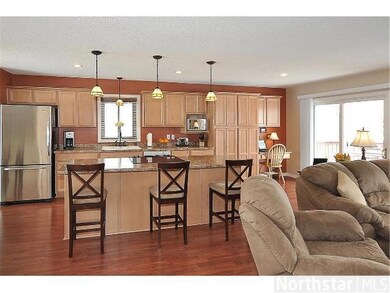 Remodeled kitchen with new cabinetry and stainless