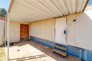 View of exterior entry