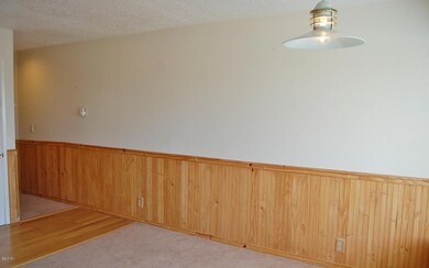 Living room area, bead board detail