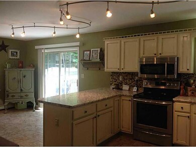 Kitchen. Notice the upscale lighting...