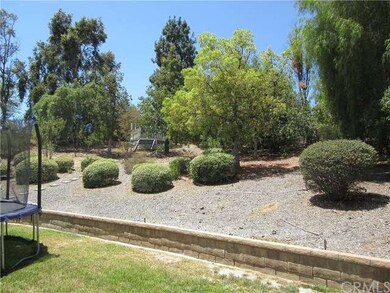 Large yard with gazebo at the top