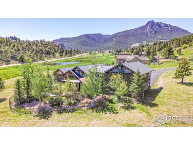 Amazing views of The Crags and meadow