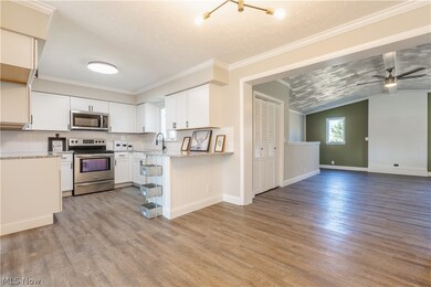 view from garage entry