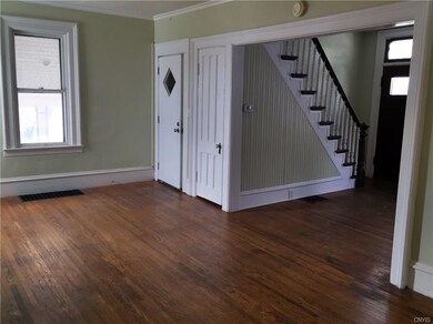 The back (2nd) living room.  Hardwood floors, 8