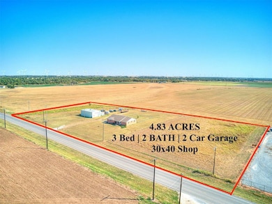 Aerial View of Property, 4.83 Acres MOL, 3 Bed, 2 