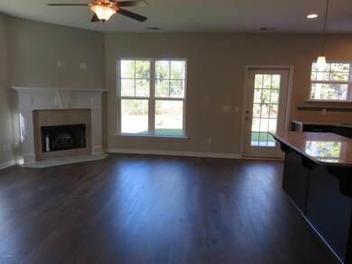 Great Room w/Corner Fireplace
