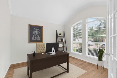 Your Home Office with Glass Double Doors for your privacy! 5315 Persimmon Pass, Richmond, TX  77407