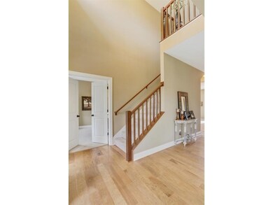 Your home greets you in style with this grand, two