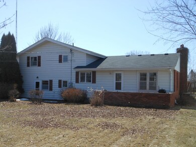 View from the spacious backyard!