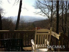 Enjoy view from deck
