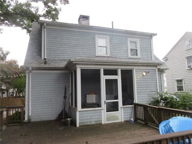 Rear View & Screened Porch
