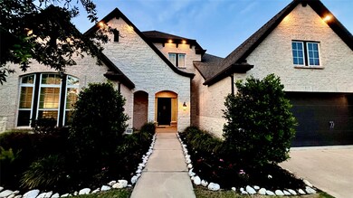 Artisan-like brick work fills the front edifice an