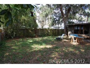 Back yard
