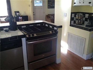 Newer stainless steel appliances.