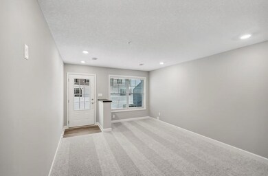 Charming entryway into the main level living space and open main floor.