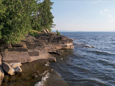 Natural Steps Along Lakeshore