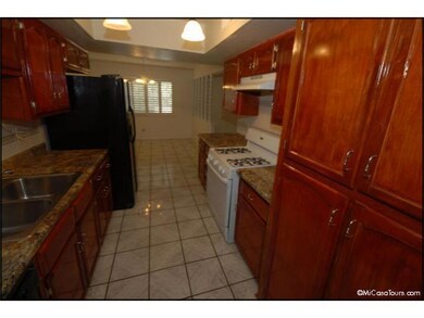 Kitchen. The kitchen of the home at 1071