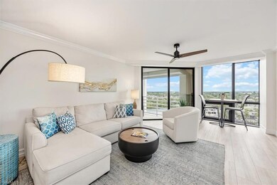 Living Area with great views of the Bay