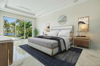 Virtually Staged Master Bedroom