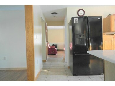 Kitchen, Dining room hallway to...