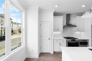 Large windows letting in lots of light