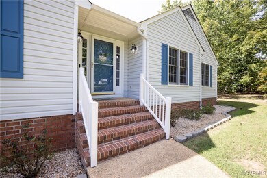 Covered front porch