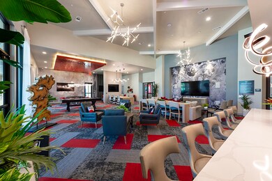 Property has a large clubroom with billiards and p