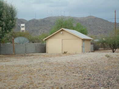 Shed and mountain view
