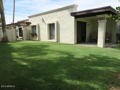 Side of home and side yard