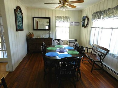 Dining Room. Formal dining with fir floors and a h