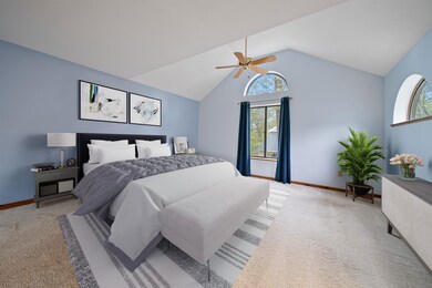 Primary Bed Virtually Staged