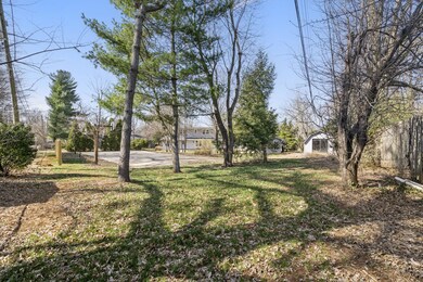 Part of backyard
