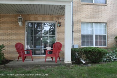 Patio of unit