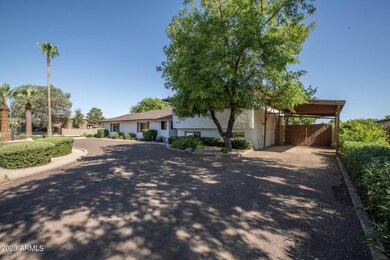 Covered parking/RV gate