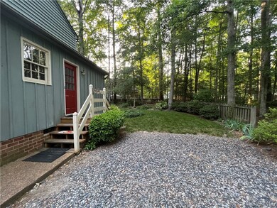 Side entrance and workshop